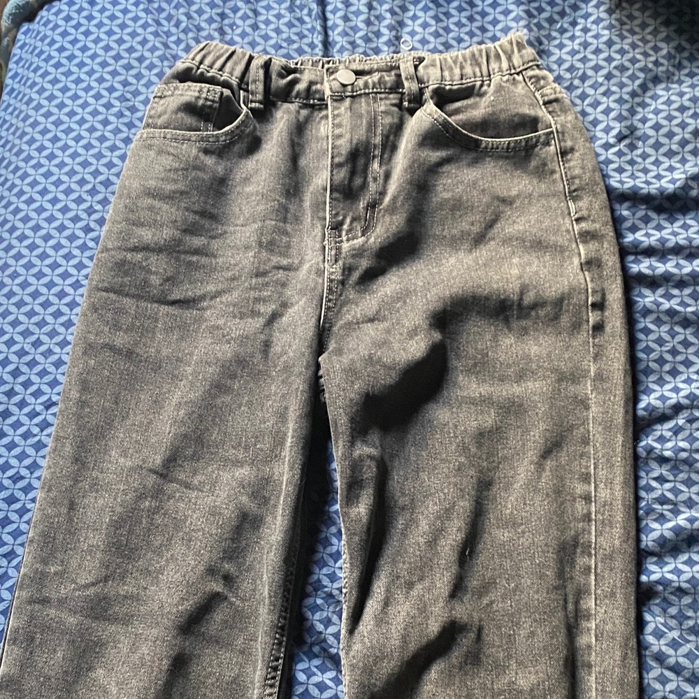 SHEIN Kids Dark Gray Jeans